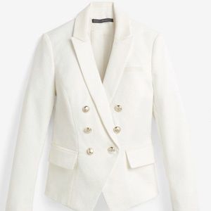 White House Black Market White Jacket Size 14 NWT